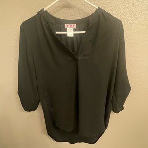 Black Business Casual Blouse